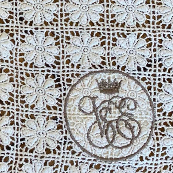 Venice Simplon Orient Express Other - Venice Simplon Orient Express Cream Color Placemat with Embroidered VSOE Emblem